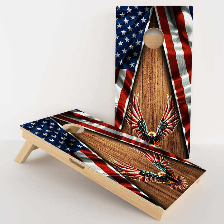 Patriotic Professional Cornhole Boards