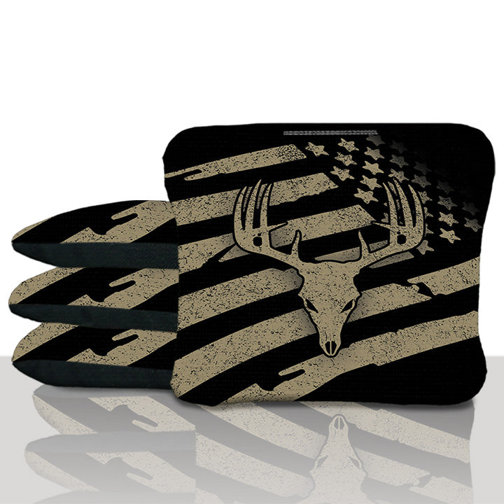 Deer Flag Pro Cornhole Bags