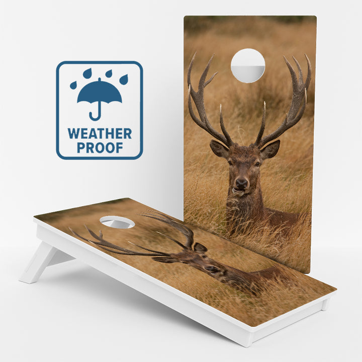 Deer Weather Proof Cornhole Boards