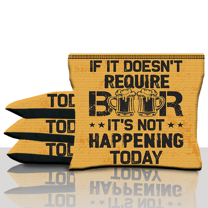 Beer Slogan Cornhole Bags