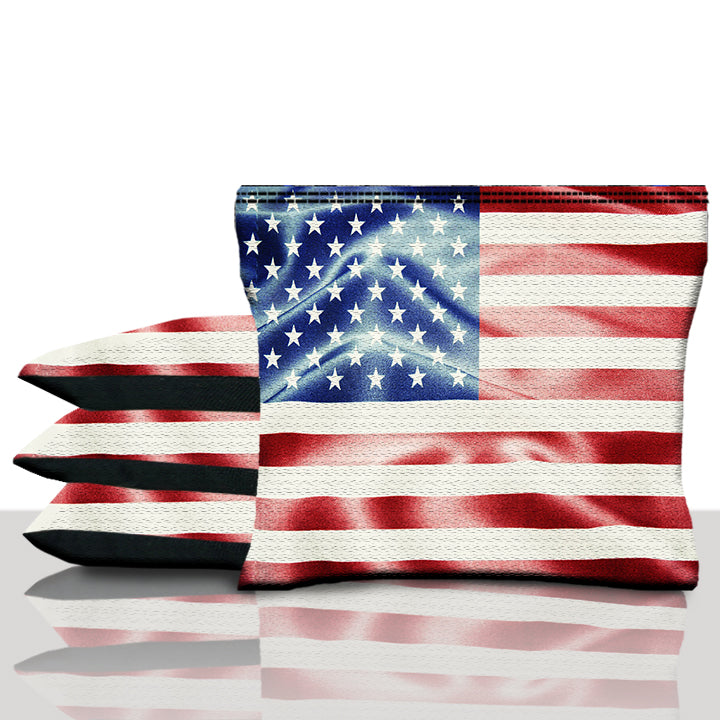 Patriotic Flag Cornhole Bags