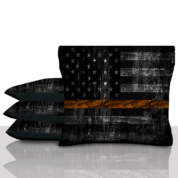 Search & Rescue/Orange Line Cornhole Bags