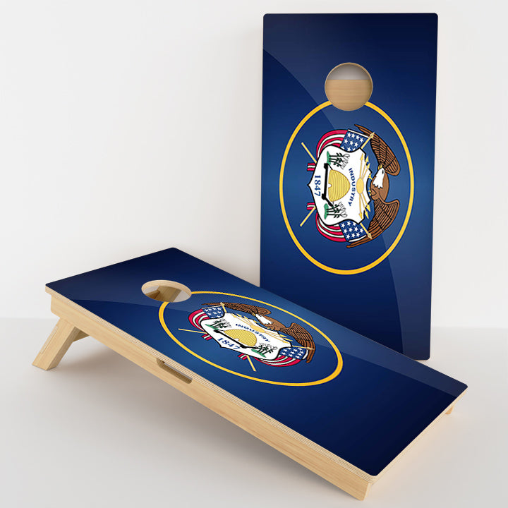 Utah Flag Professional Cornhole Boards
