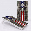 Hunting American Flag Weather Proof Cornhole Boards