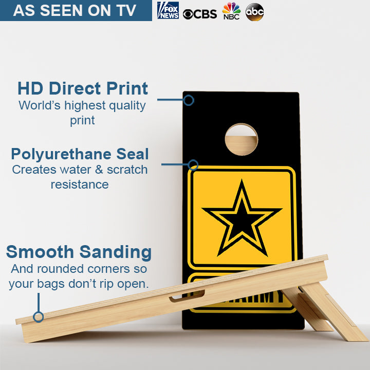 Army Professional Cornhole Boards
