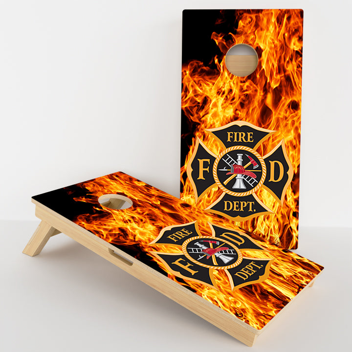 Fire Department Professional Cornhole Boards