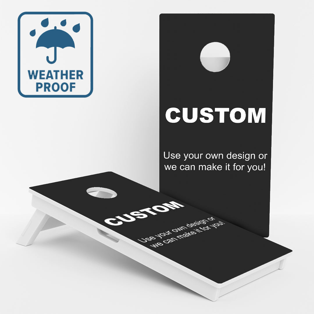 Customize Your Own Weather Proof Cornhole Boards