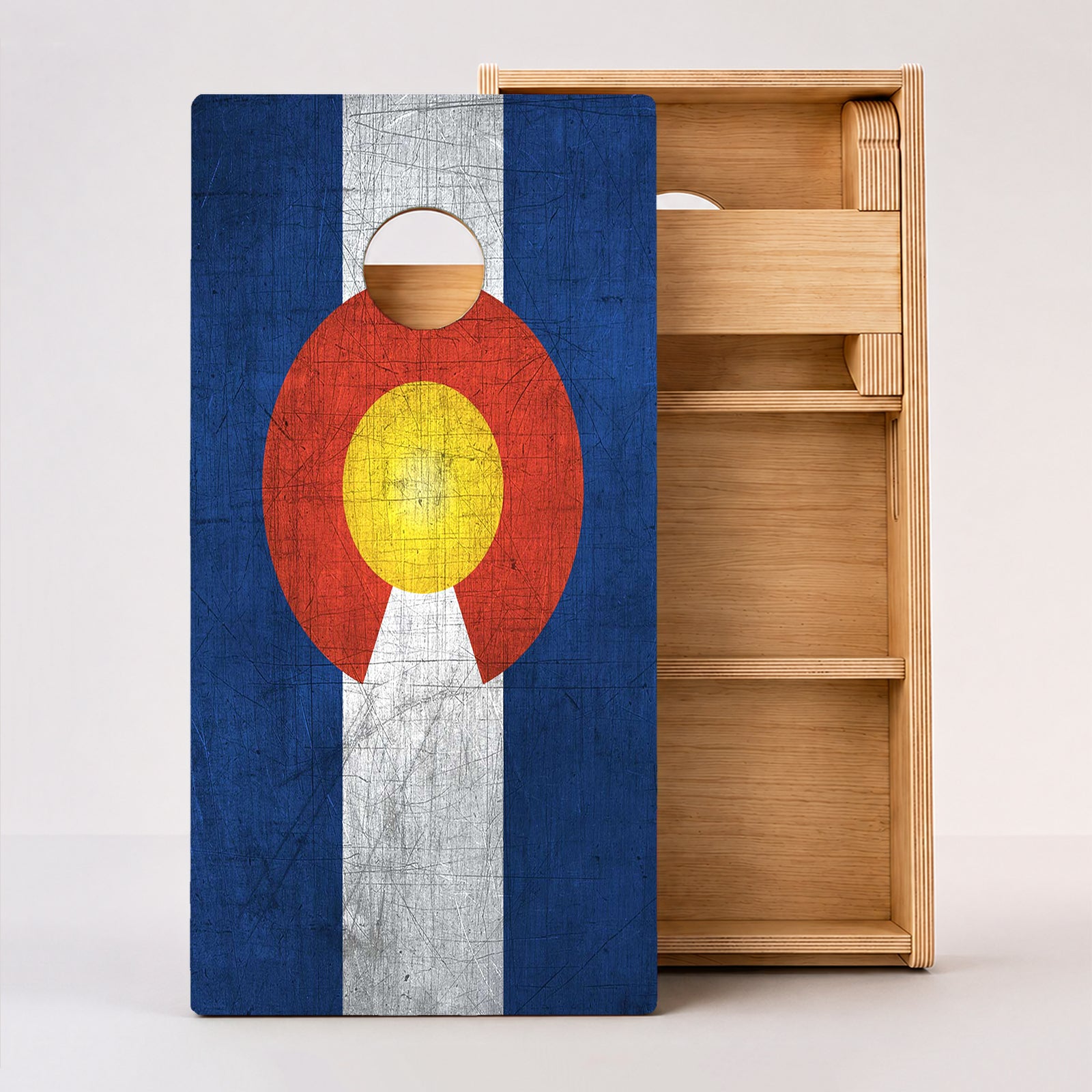 Colorado Flag Professional Cornhole Boards