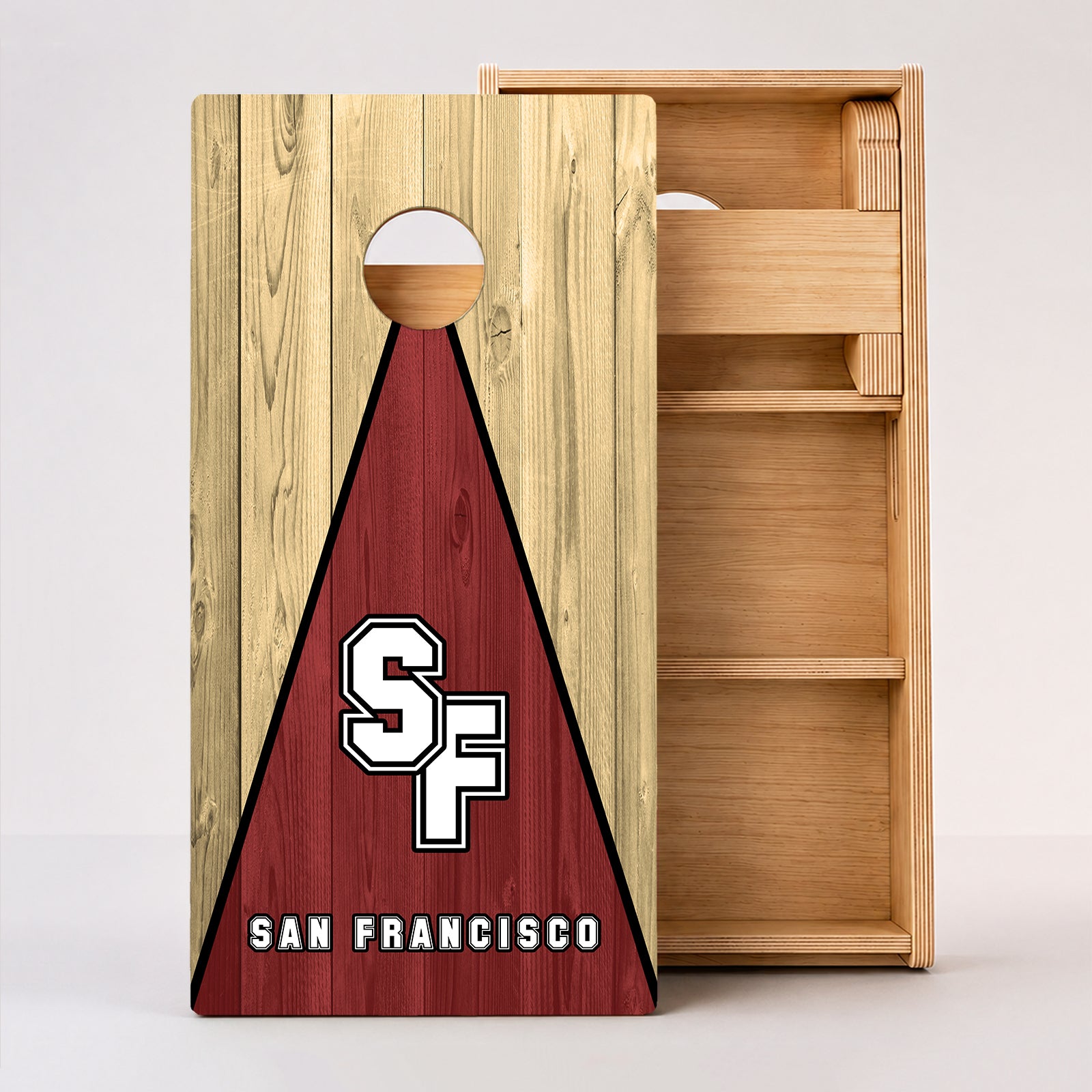 San Francisco Football Professional Cornhole Boards