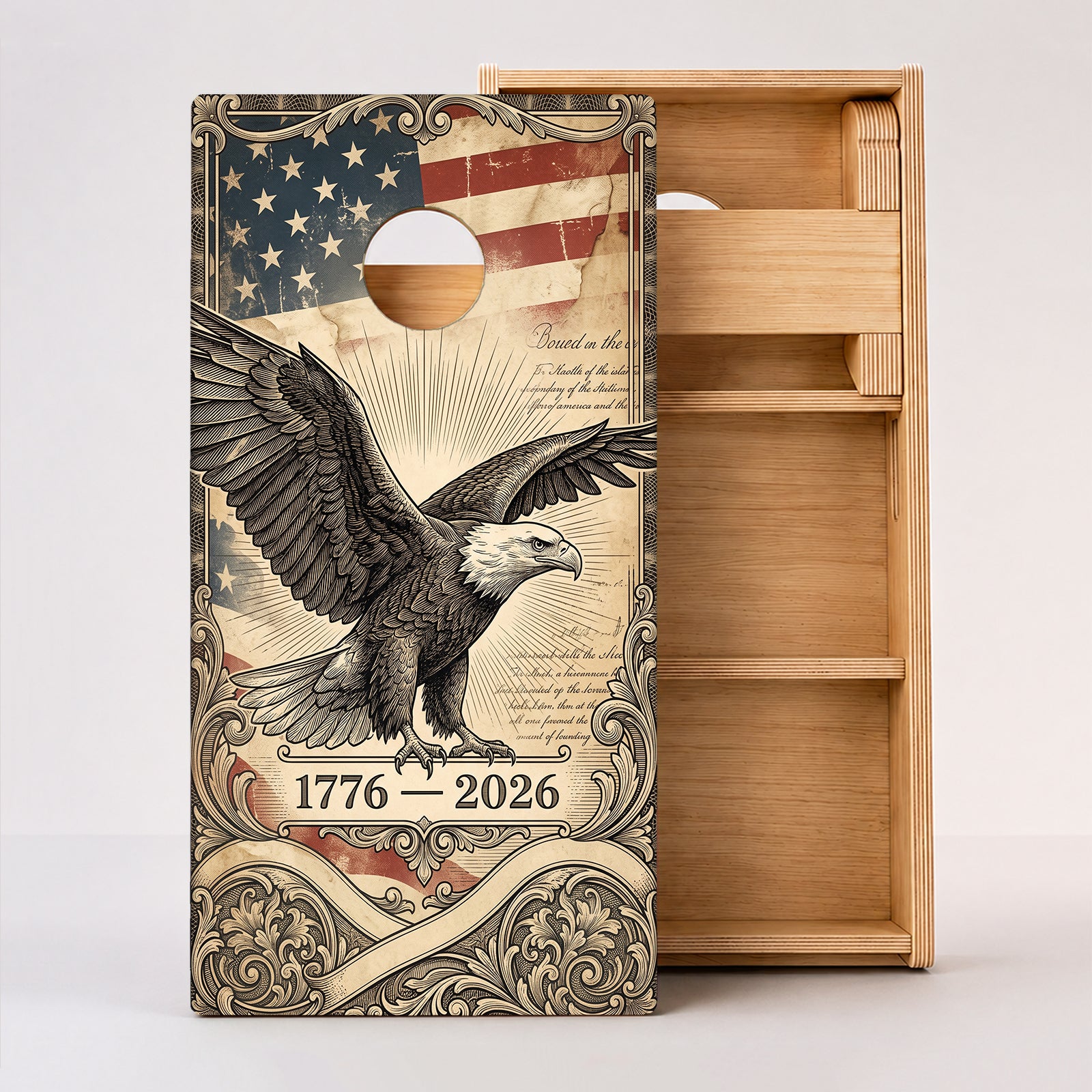1776-2026 Professional Cornhole Boards