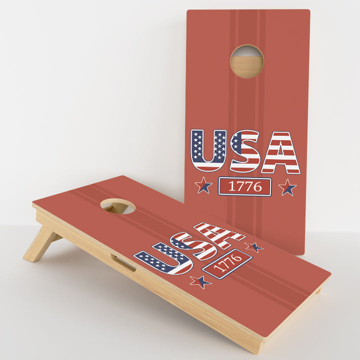 USA 1776 Professional Cornhole Boards