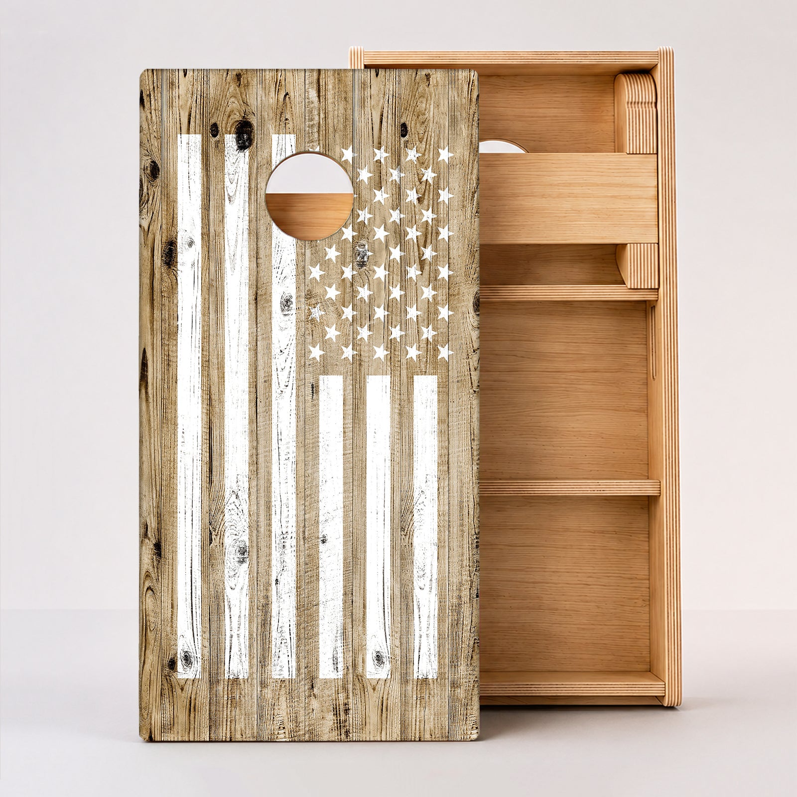 Camo American Flag Professional Cornhole Boards