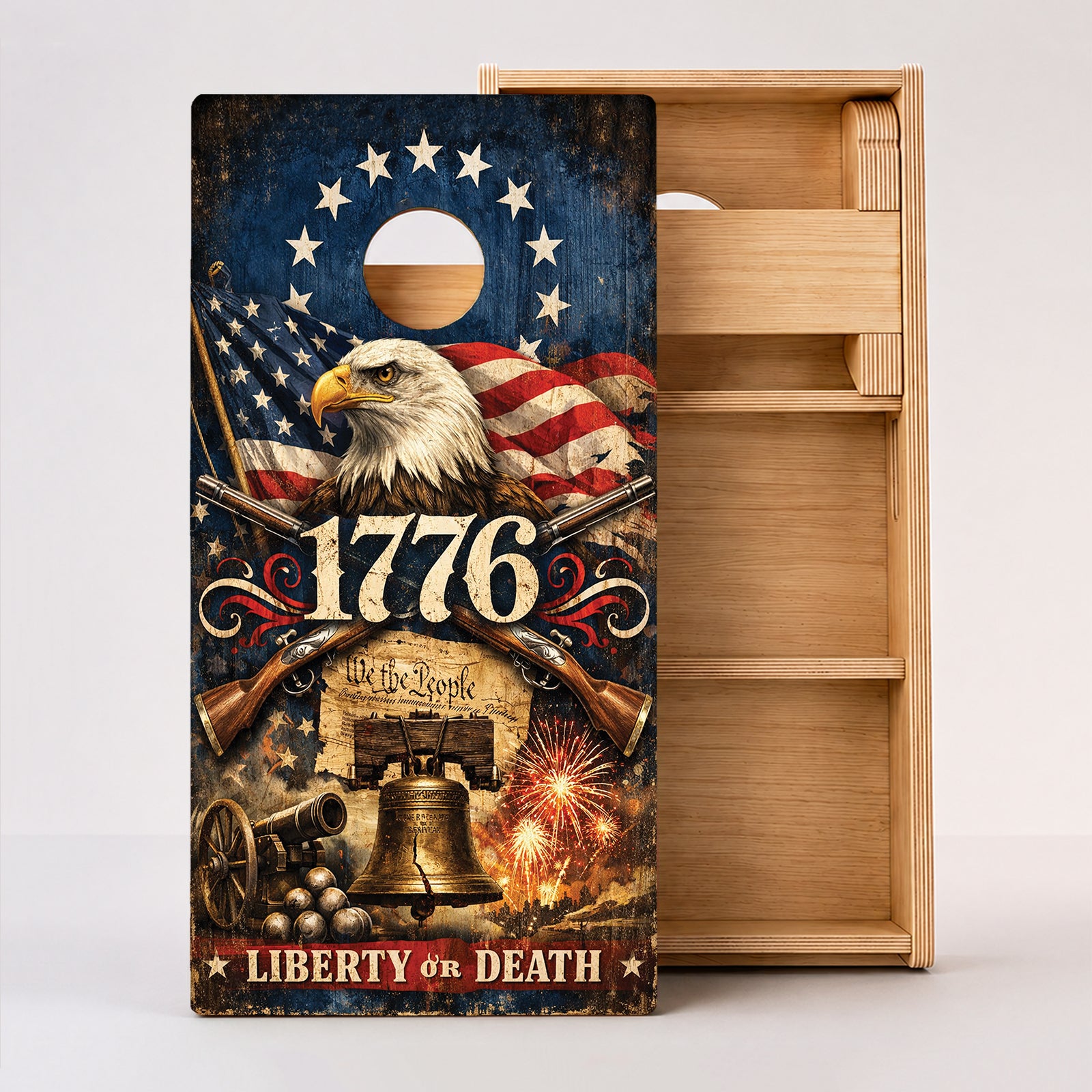 Liberty Or Death Professional Cornhole Boards