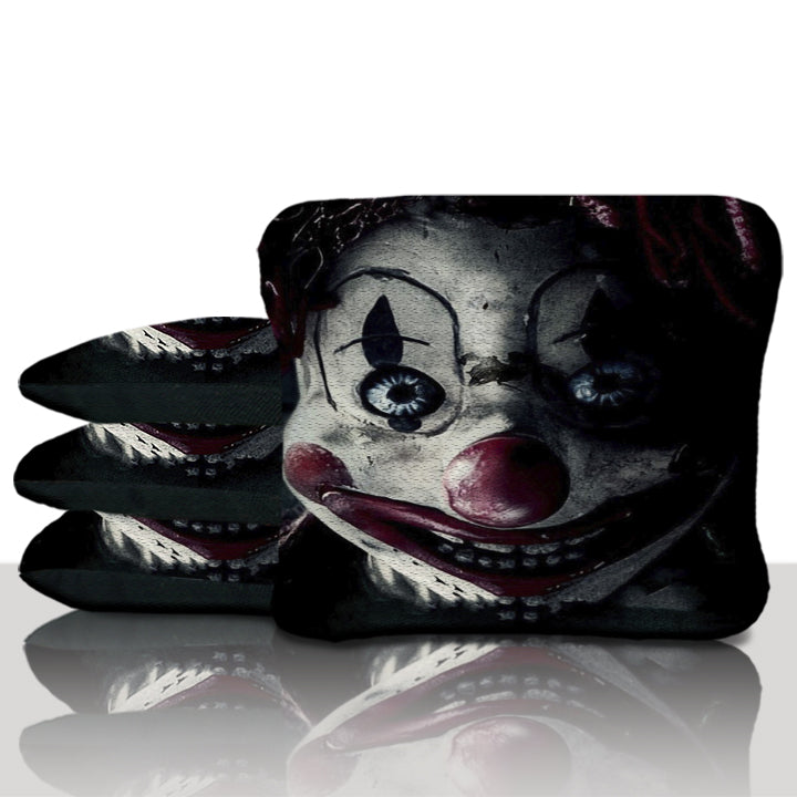 Crazy Clown Cornhole Bags