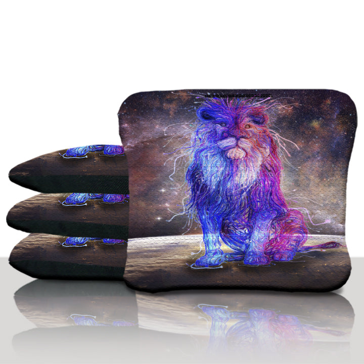Moon Lion Cornhole Bags