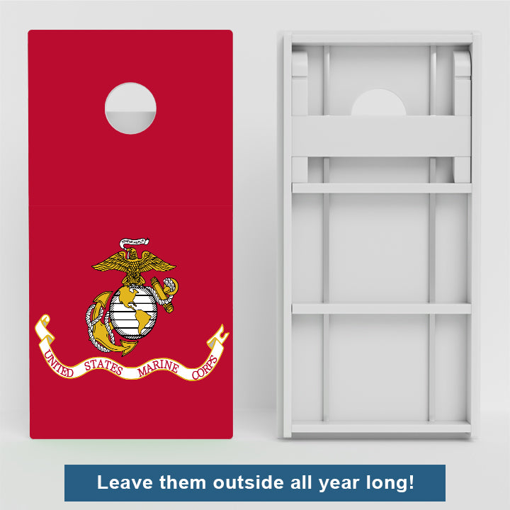 USA Marines Weather Proof Cornhole Boards