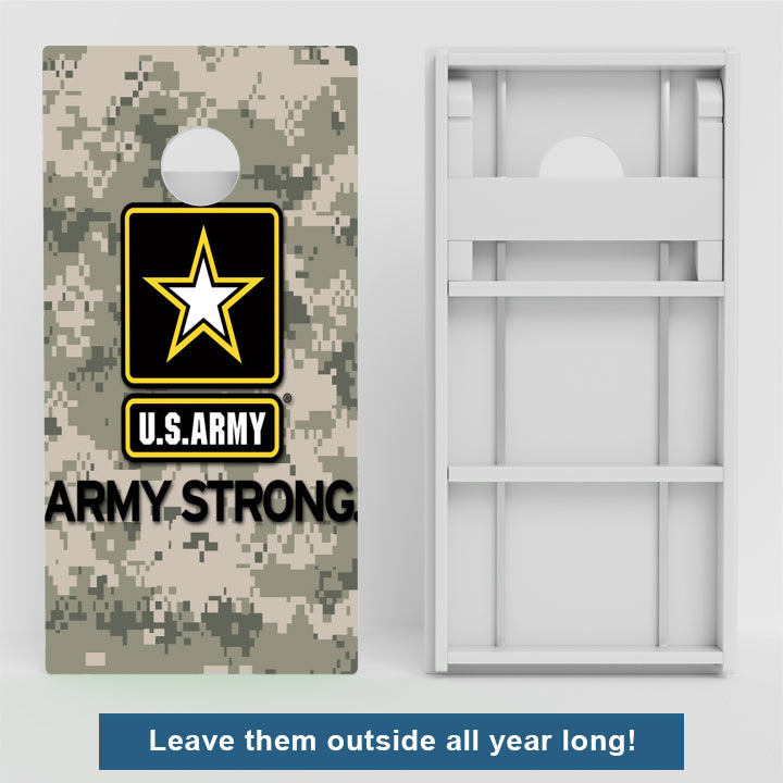 US Army Strong Weather Proof Cornhole Boards
