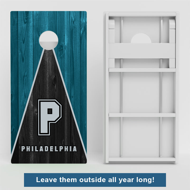 Philadelphia Football Weather Proof Cornhole Boards