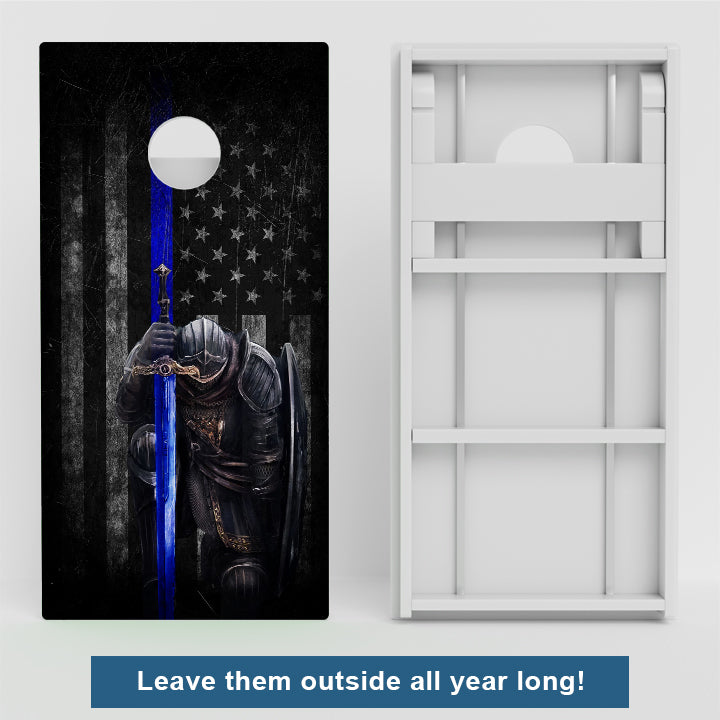 Knights Of Blue Weather Proof Cornhole Boards