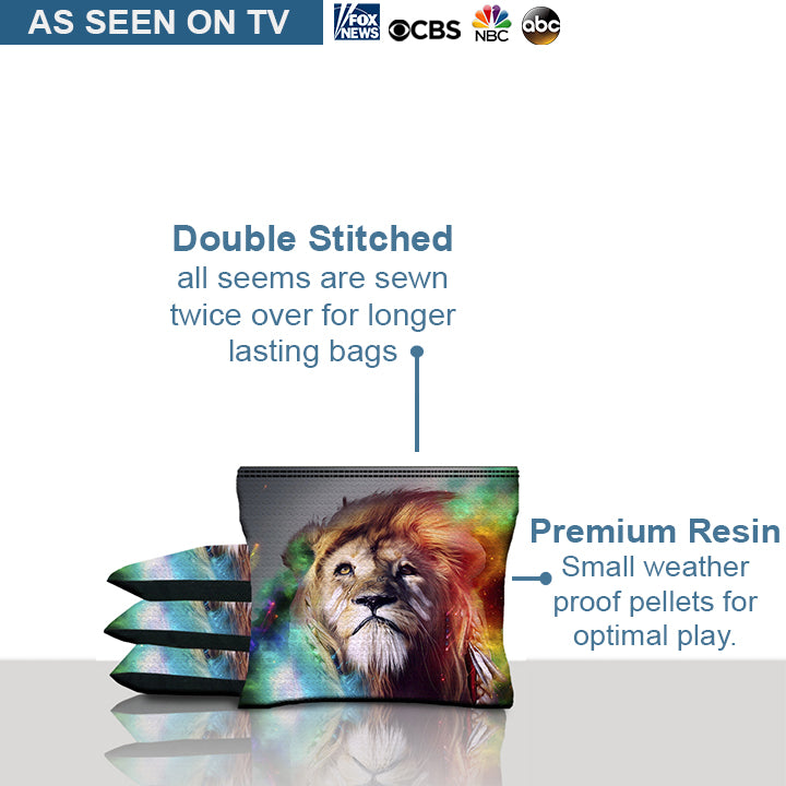 Lion Cornhole Bags