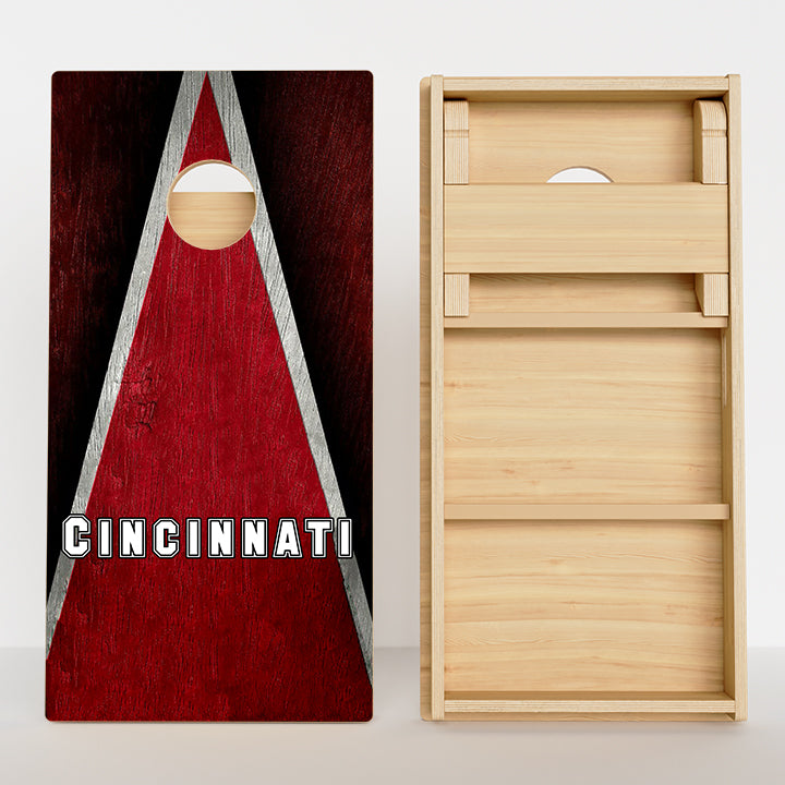 Cincinnati Baseball Professional Cornhole Boards