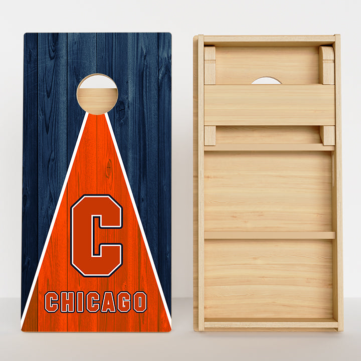 Chicago Football Professional Cornhole Boards