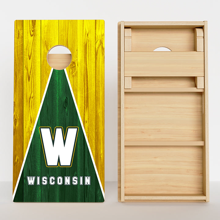 Wisconsin Football Professional Cornhole Boards