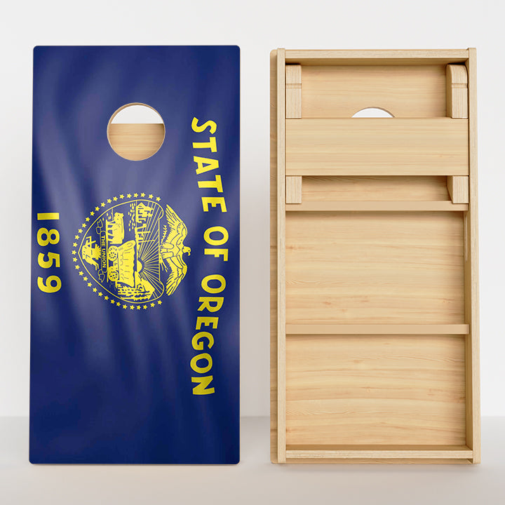 Oregon Flag Professional Cornhole Boards