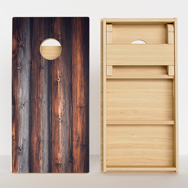 Wood Grain Professional Cornhole Boards