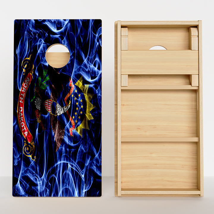 New Hampshire Flag Professional Cornhole Boards