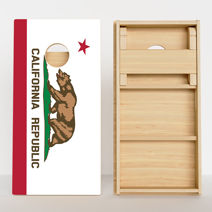 California Flag Professional Cornhole Boards