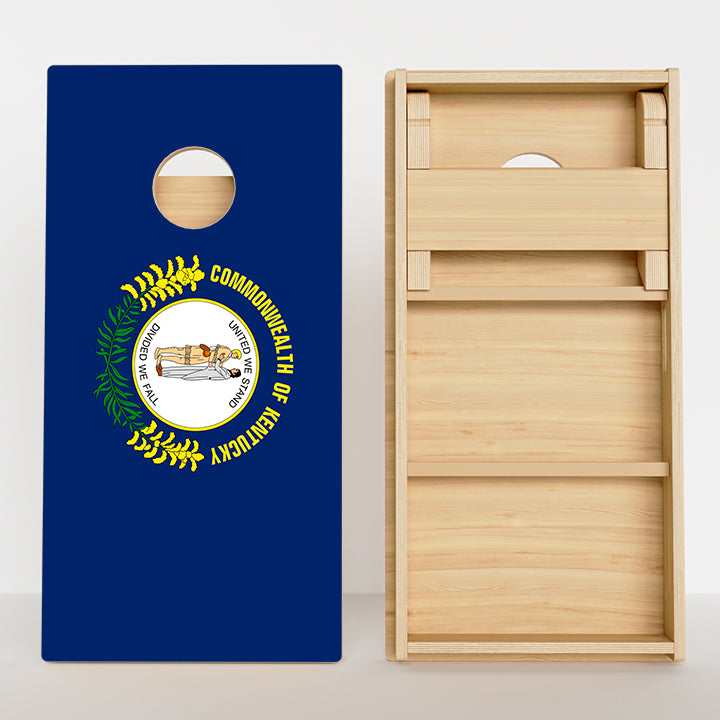 Kentucky Flag Professional Cornhole Boards