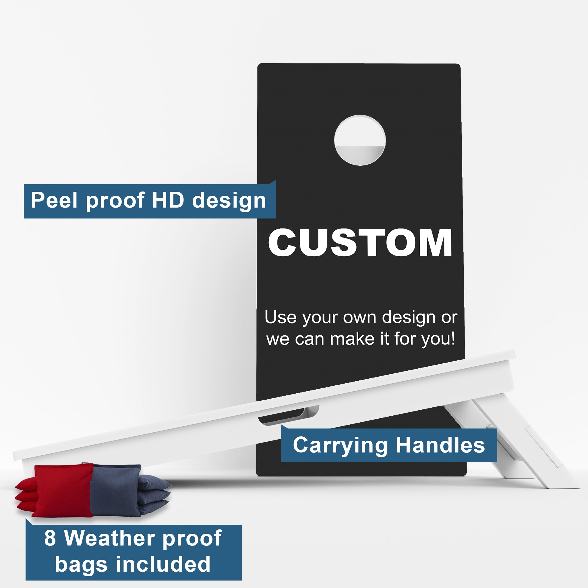 Customize Your Own Weather Proof Cornhole Boards