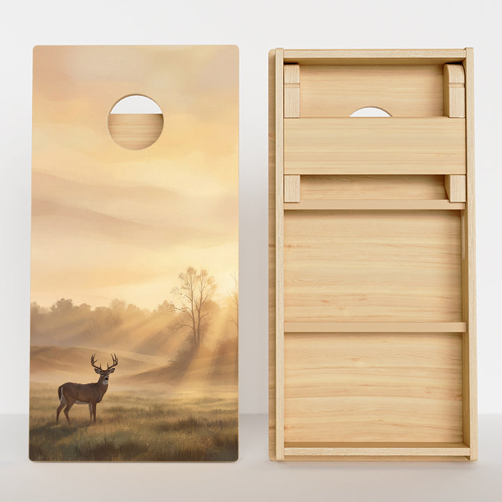 Sunrise Deer Professional Cornhole Boards