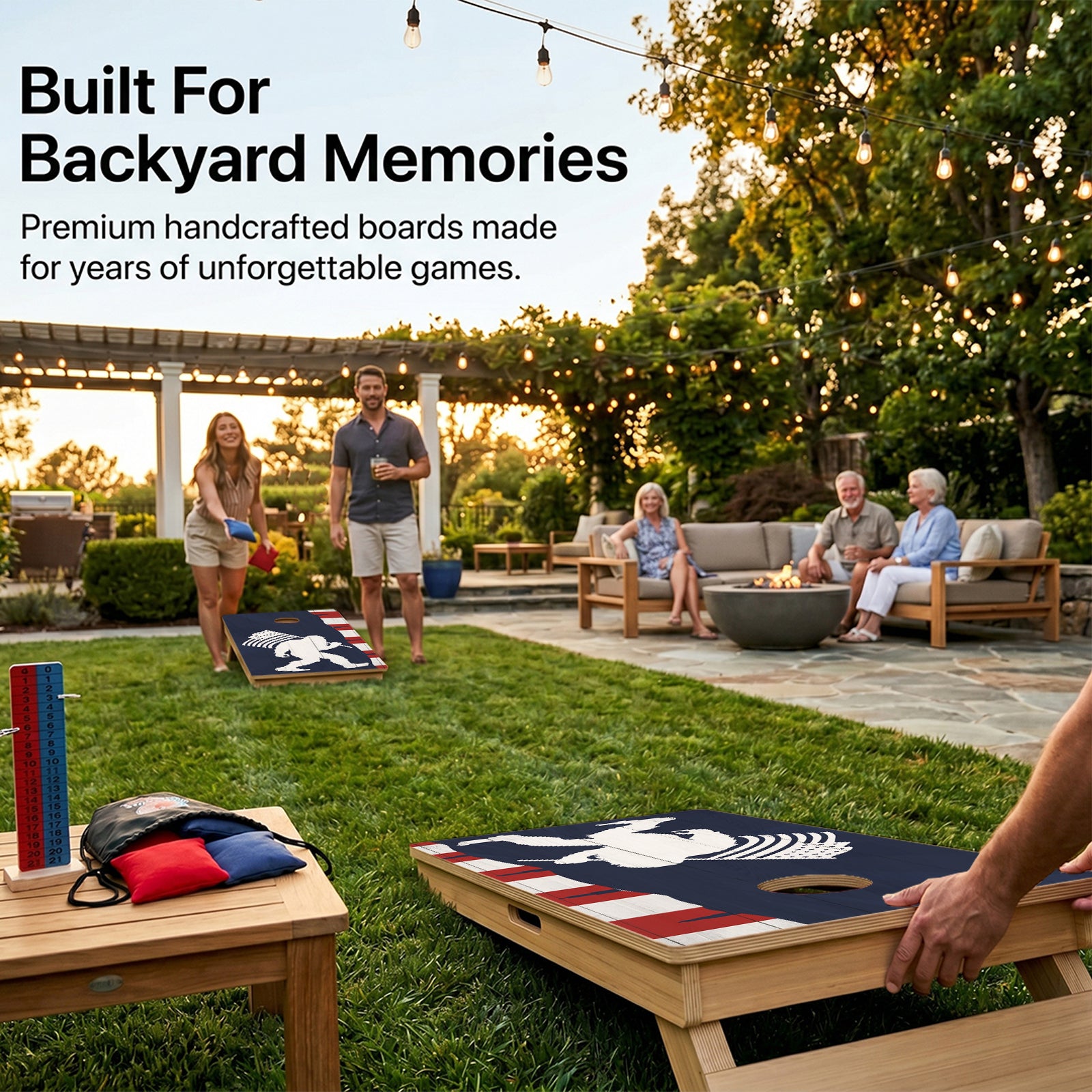 Sasquatch Professional Cornhole Boards
