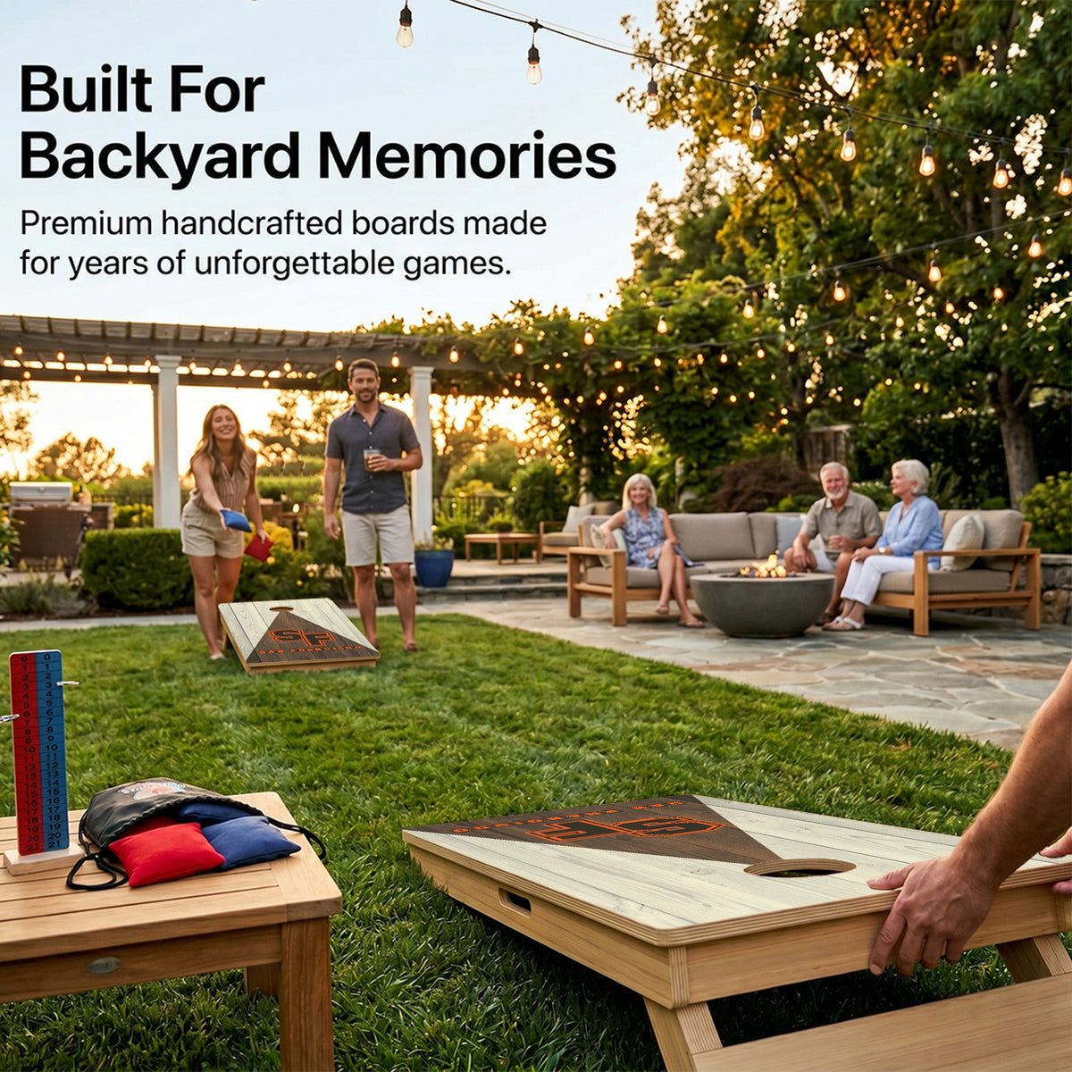 San Francisco Baseball Professional Cornhole Boards