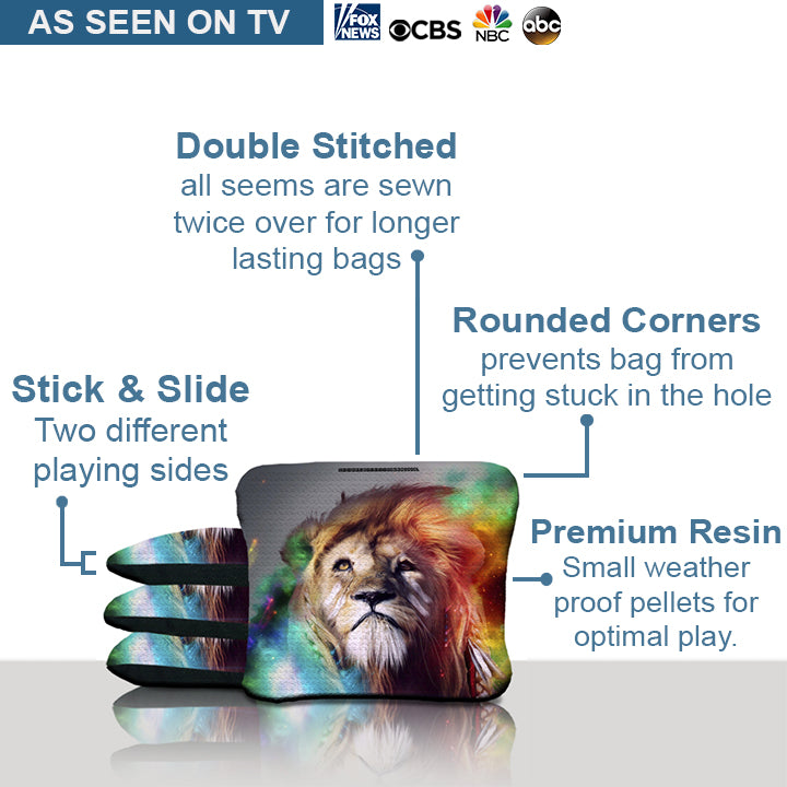 Lion Cornhole Bags
