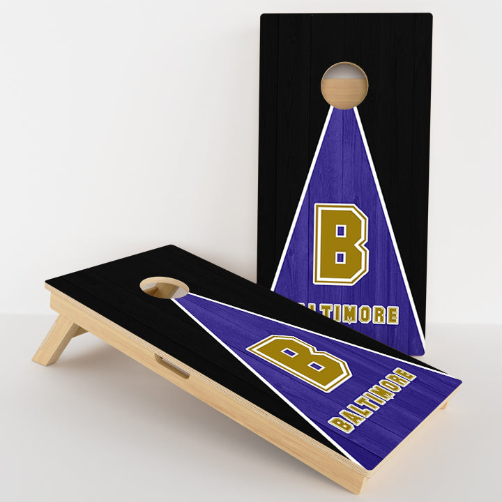 Baltimore Football Professional Cornhole Boards