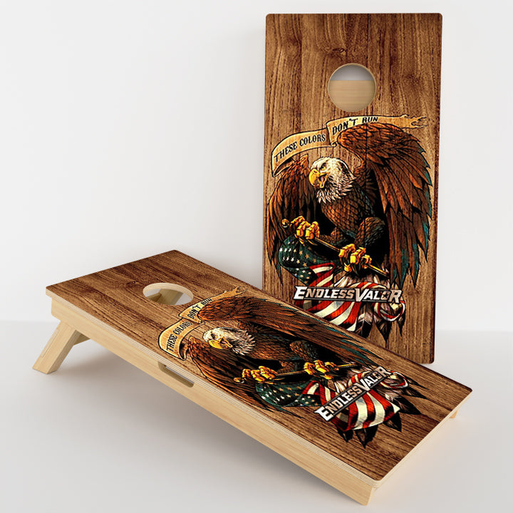 These Colors Don't Run Professional Cornhole Boards