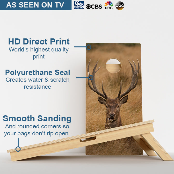 Deer Professional Cornhole Boards