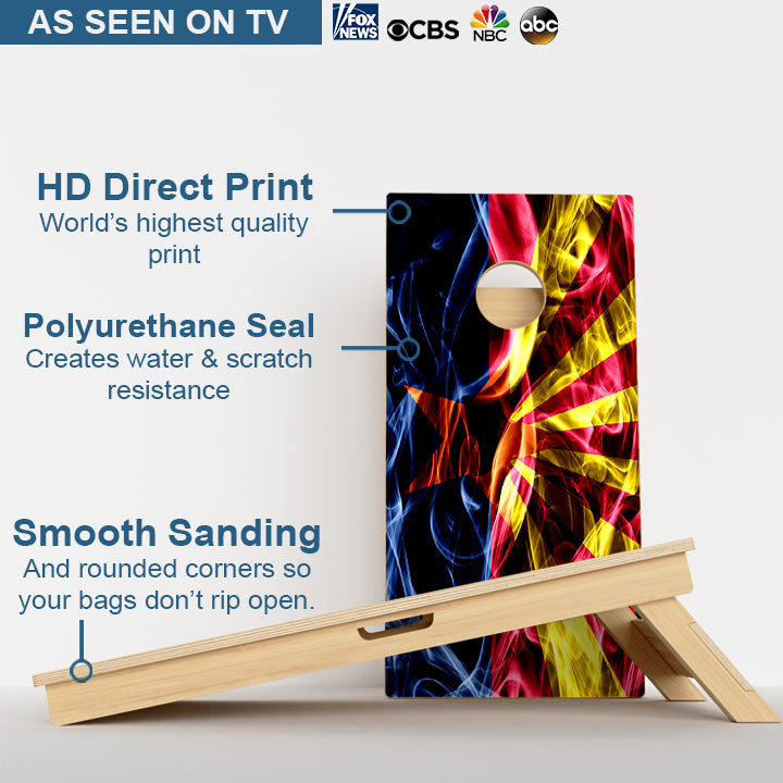 Arizona Flag Professional Cornhole Boards