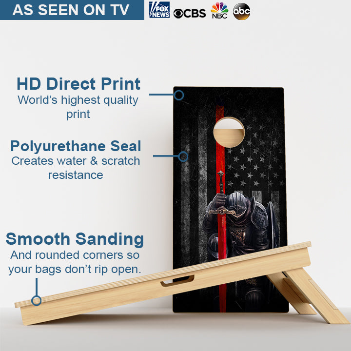 Red Line Knight Professional Cornhole Boards