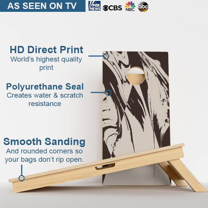 Modern Art Professional Cornhole Boards