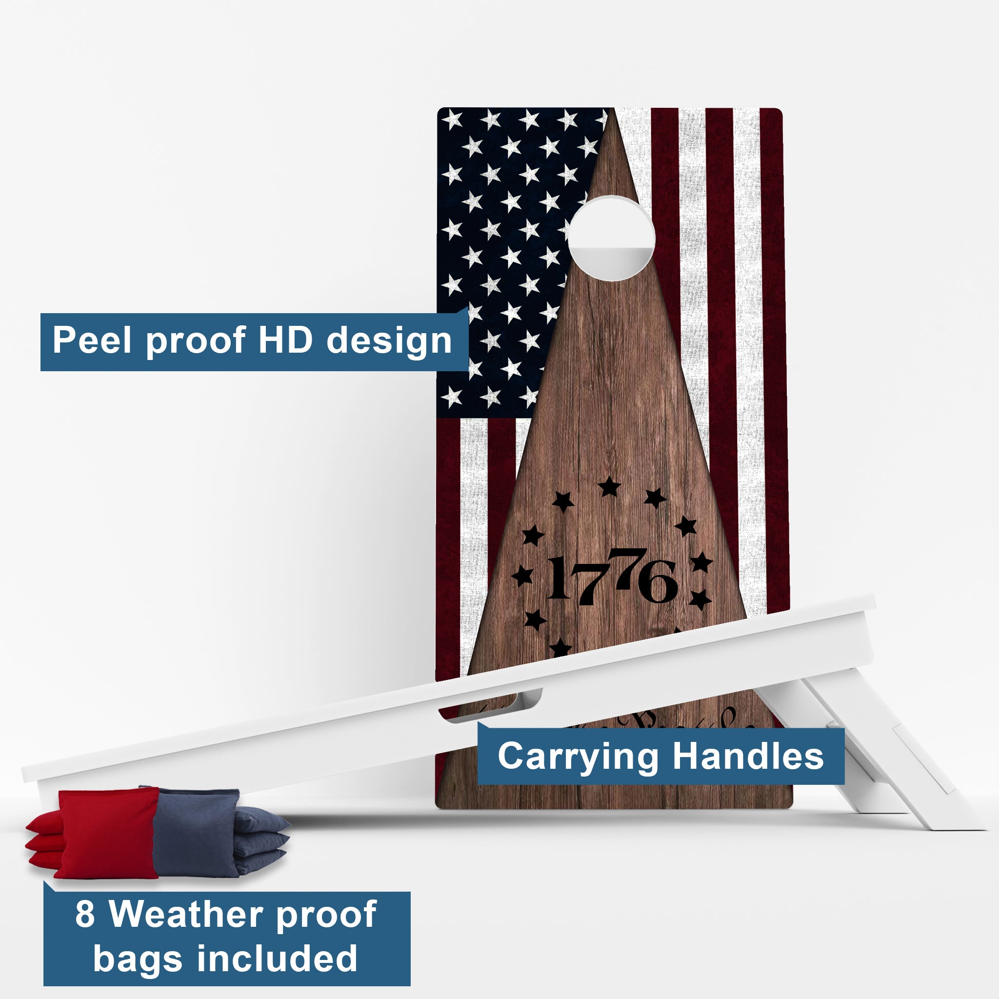 Weather Proof 1776 Cornhole Boards