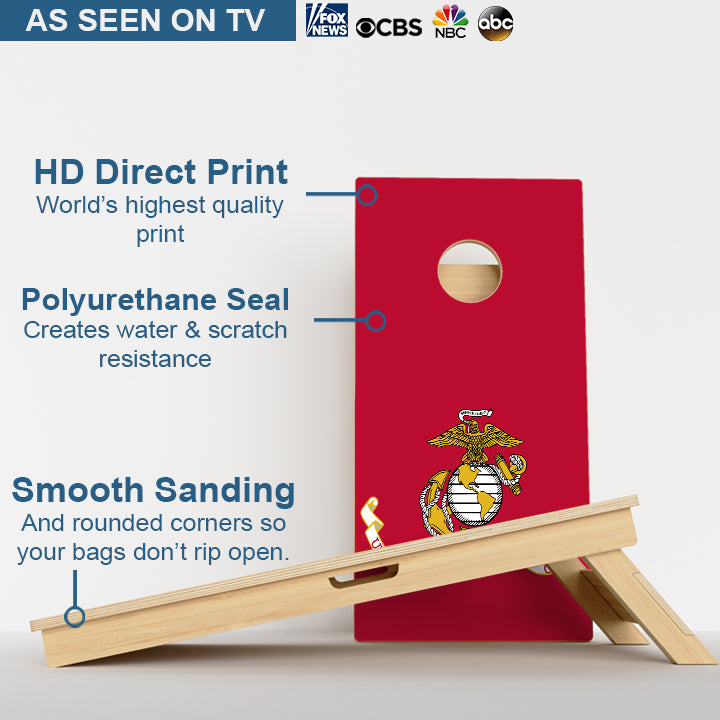 USA Marines Professional Cornhole Boards