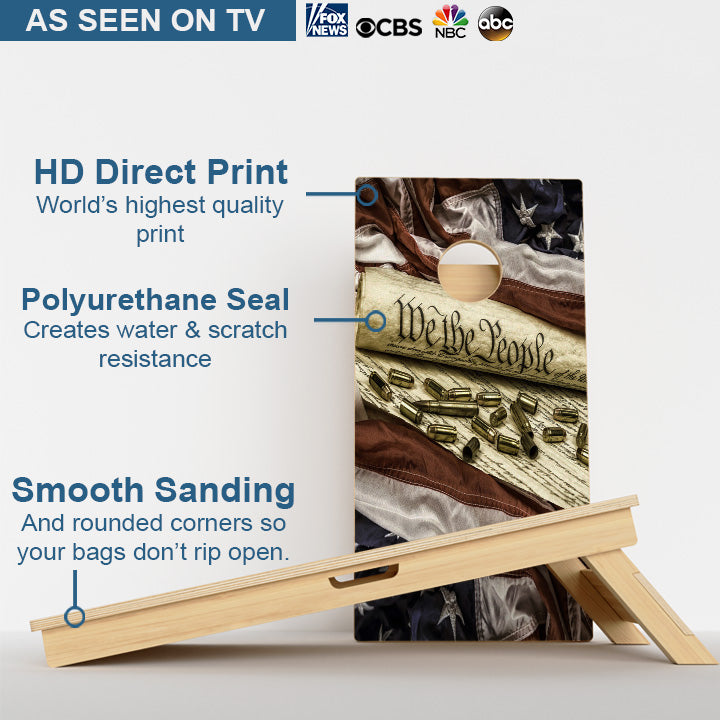 We The People Professional Cornhole Boards