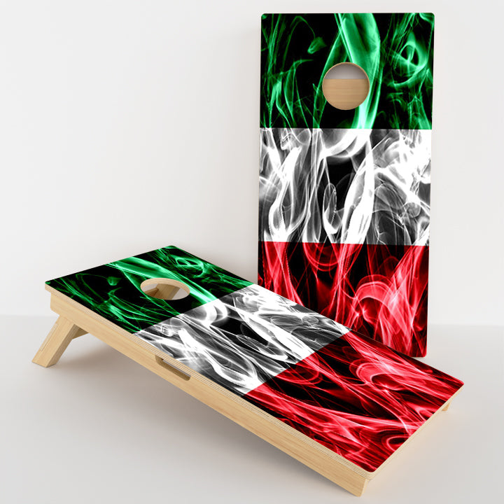 Italy Flag Professional Cornhole Boards