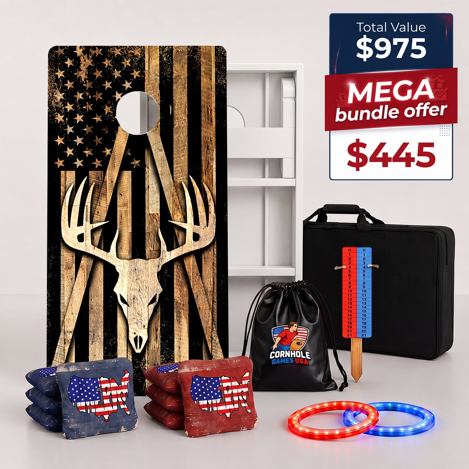 MEGA Bundle Weather Proof Deer Skull