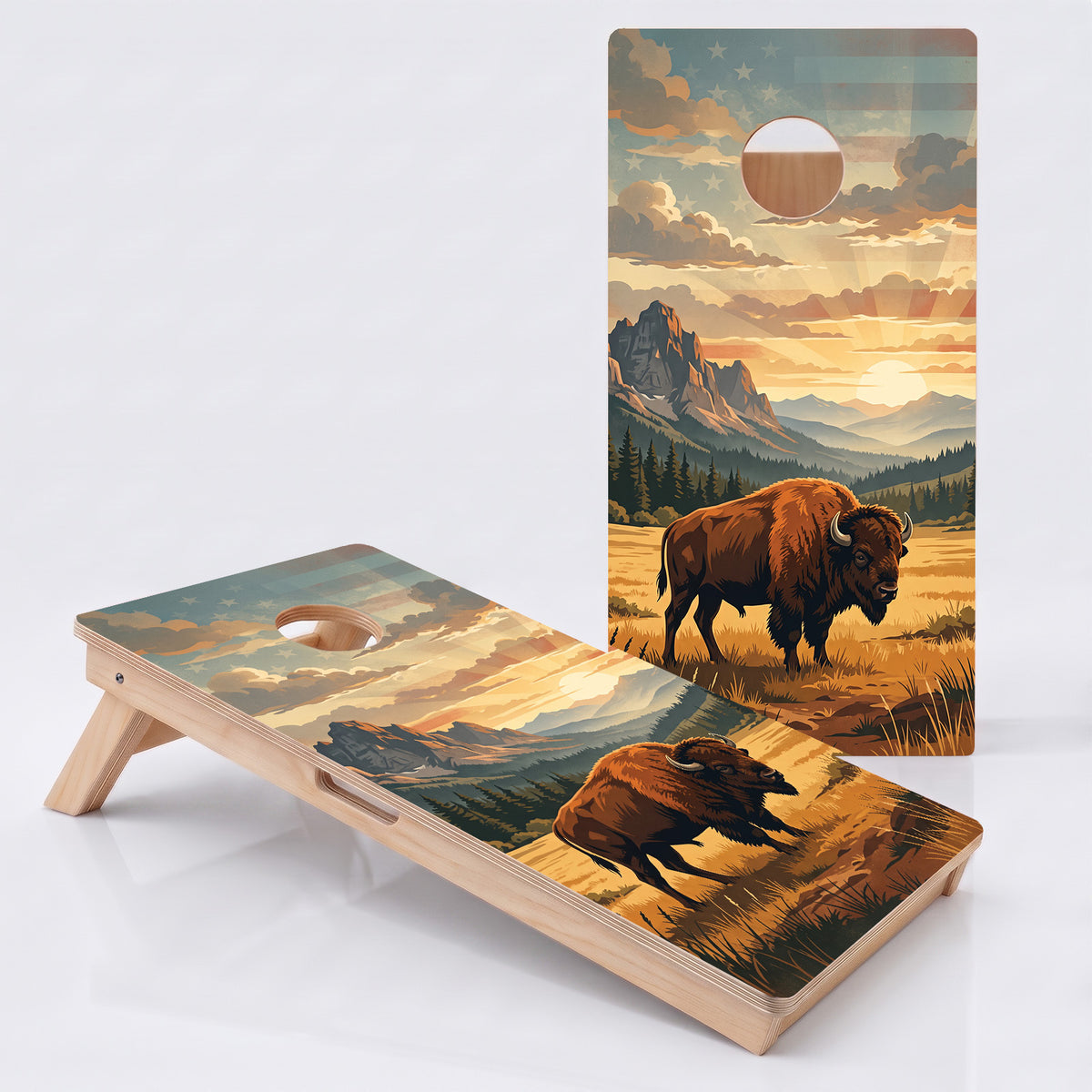 American Buffalo Professional Cornhole Boards