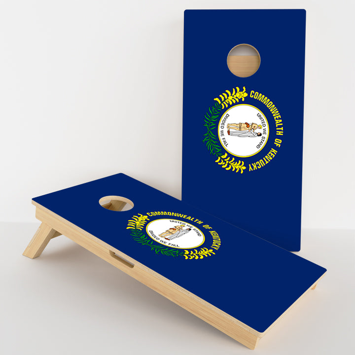Kentucky Flag Professional Cornhole Boards